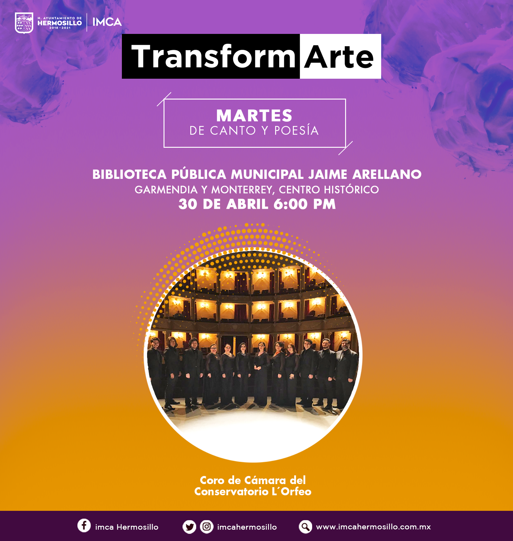 TransformArte, Coro de la Cámara del Conservatorio L’Orfeo.